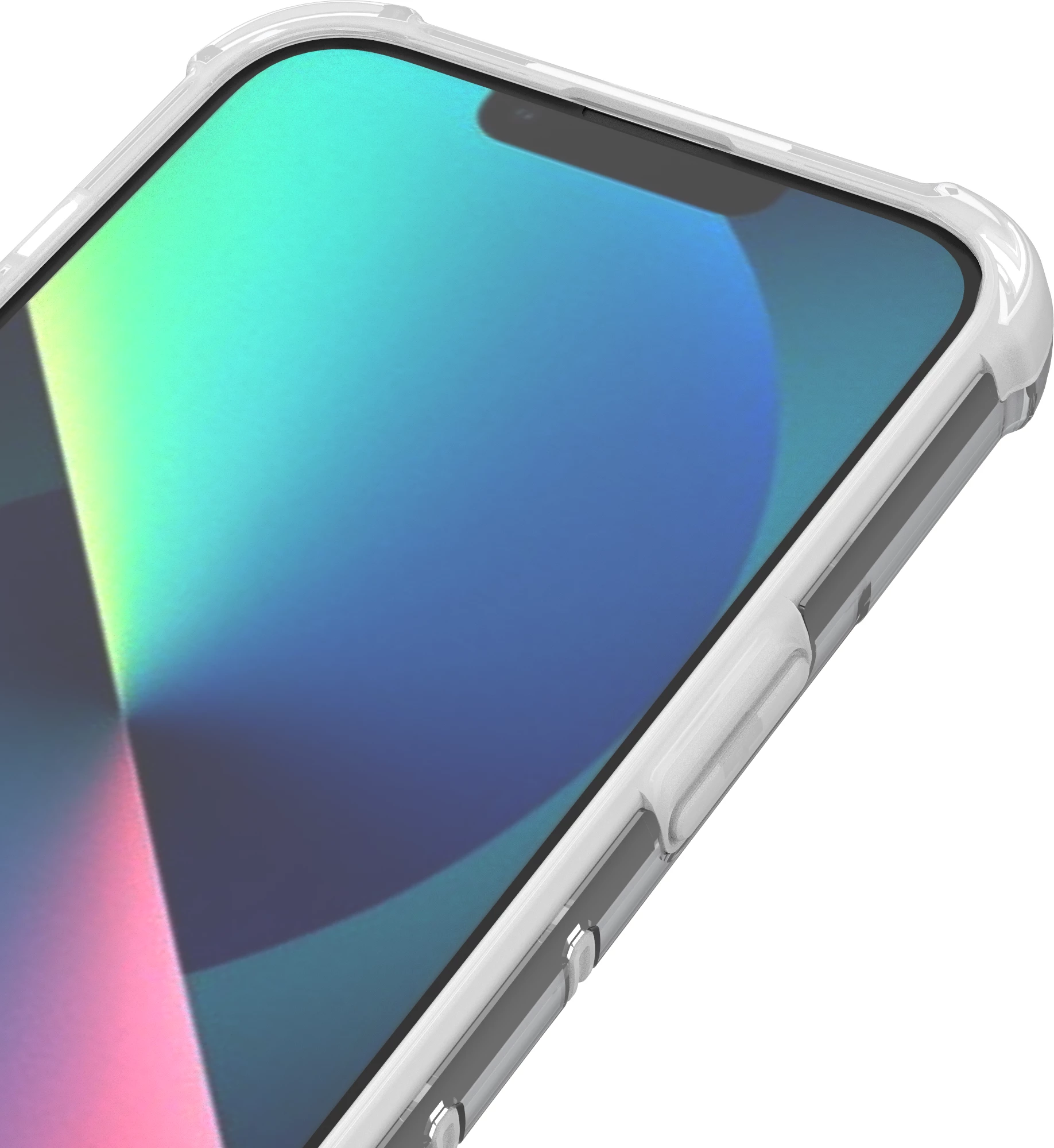 Mbështjellës Hurtel Ombre Protect Case për iPhone 14 Plus, rozë-kaltër