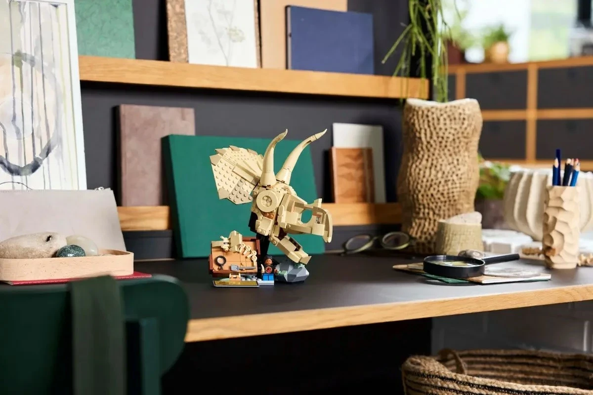 Set LEGO Jurassic World 76969, Triceratops Skull