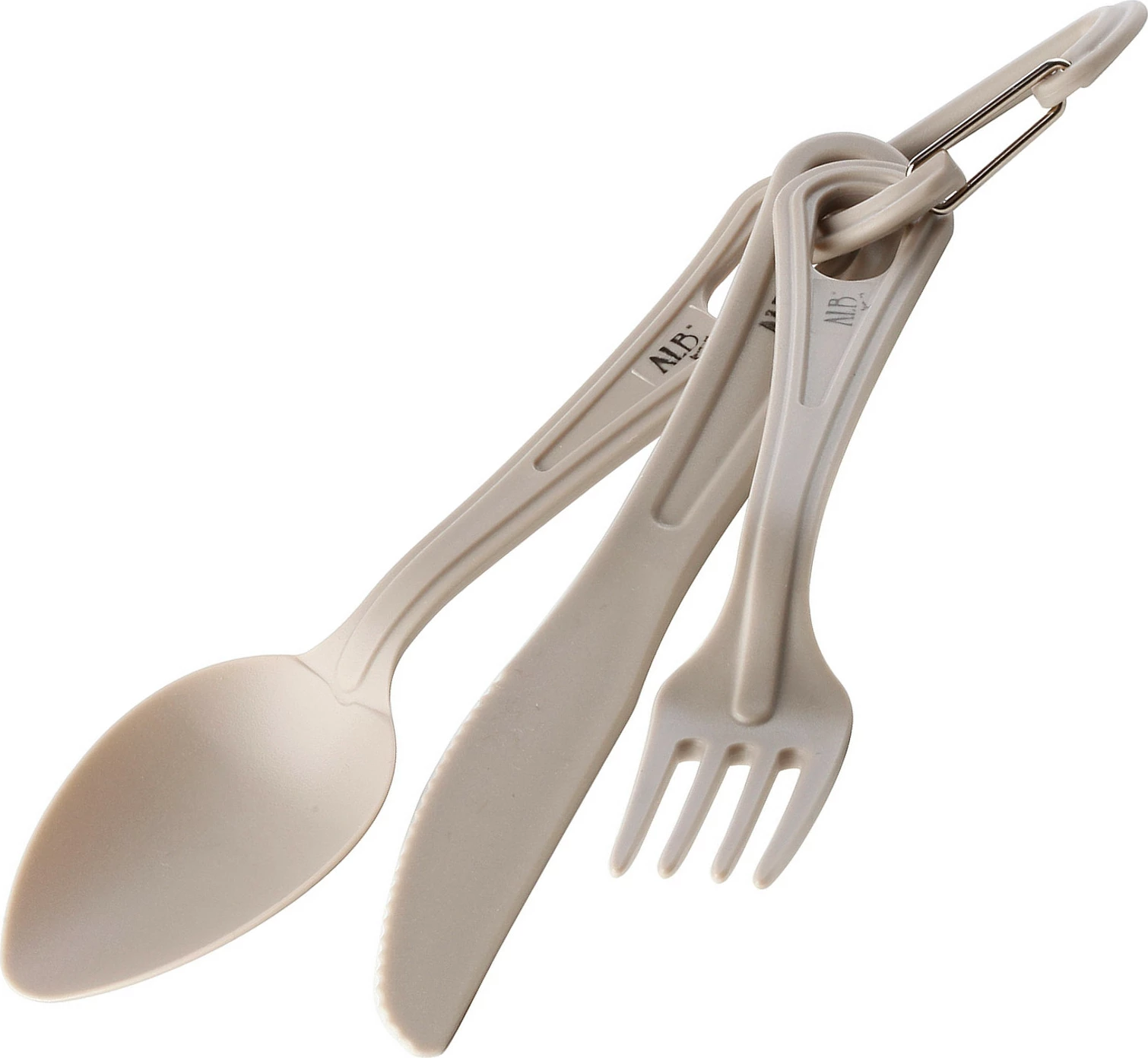 Set enësh turistike Meva NA19001 për 2 persona, alumini, doreza silikon, me takëme