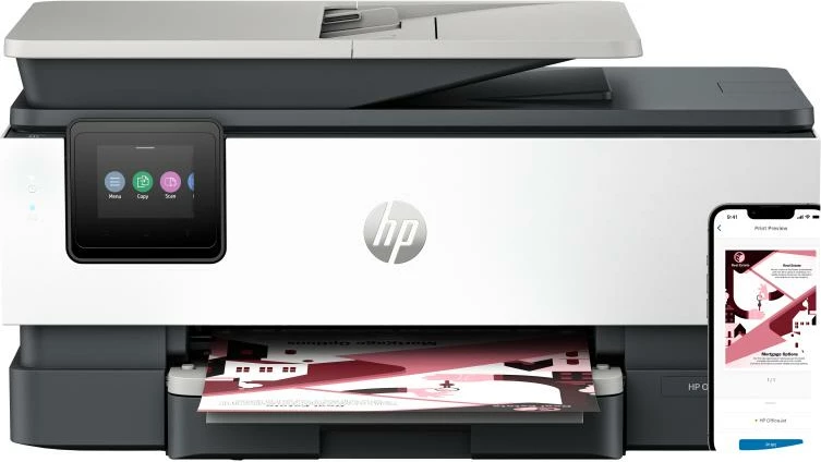Printer multifunksional all‑in‑one, HP, OfficeJet Pro 8122e (405U3B#686), inkjet, Wi‑Fi, ADF, color