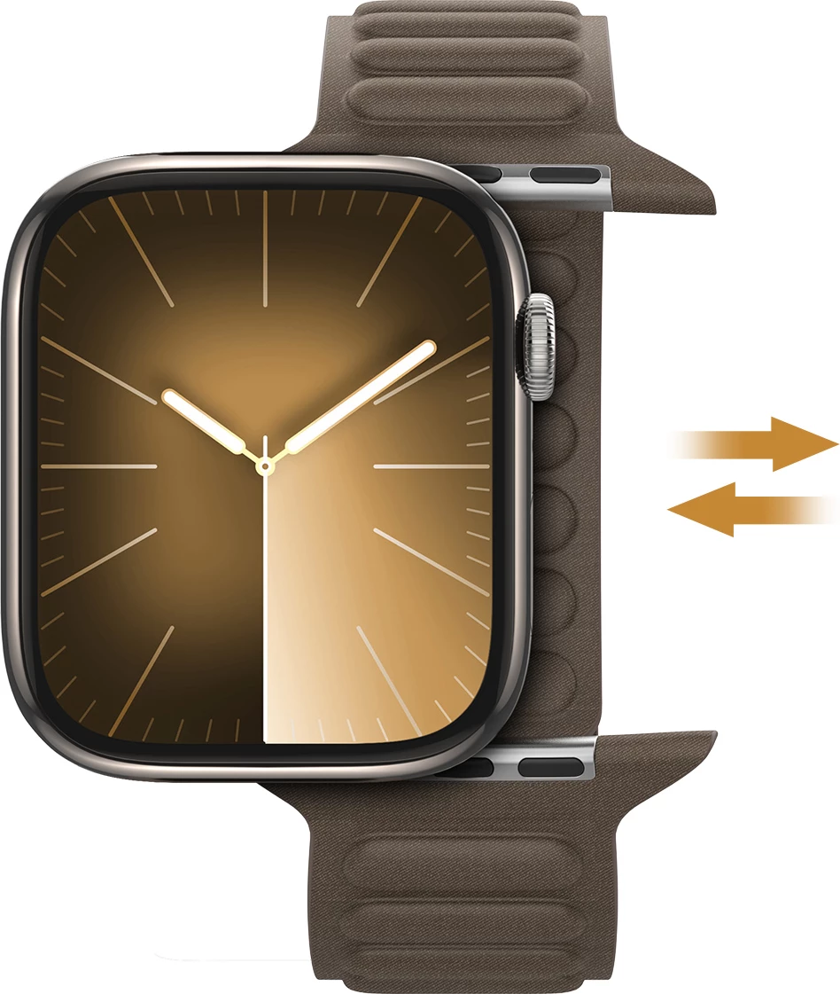 Rrip magnetik për Apple Watch Dux Ducis Strap BL, 38/40/41mm, Gri e errët