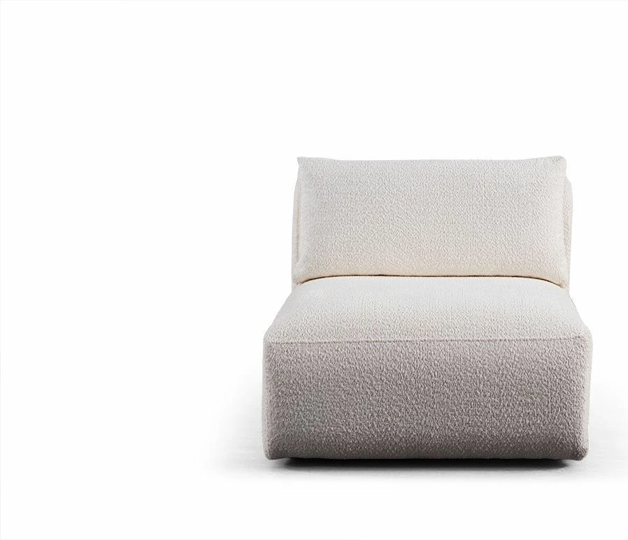 Divan treshe Atelier del Sofa, Sofia (L1 + O1 + 1R), i bardhë
