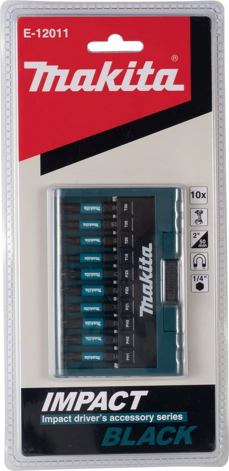 Set bitash Makita E-12011, 10 copë