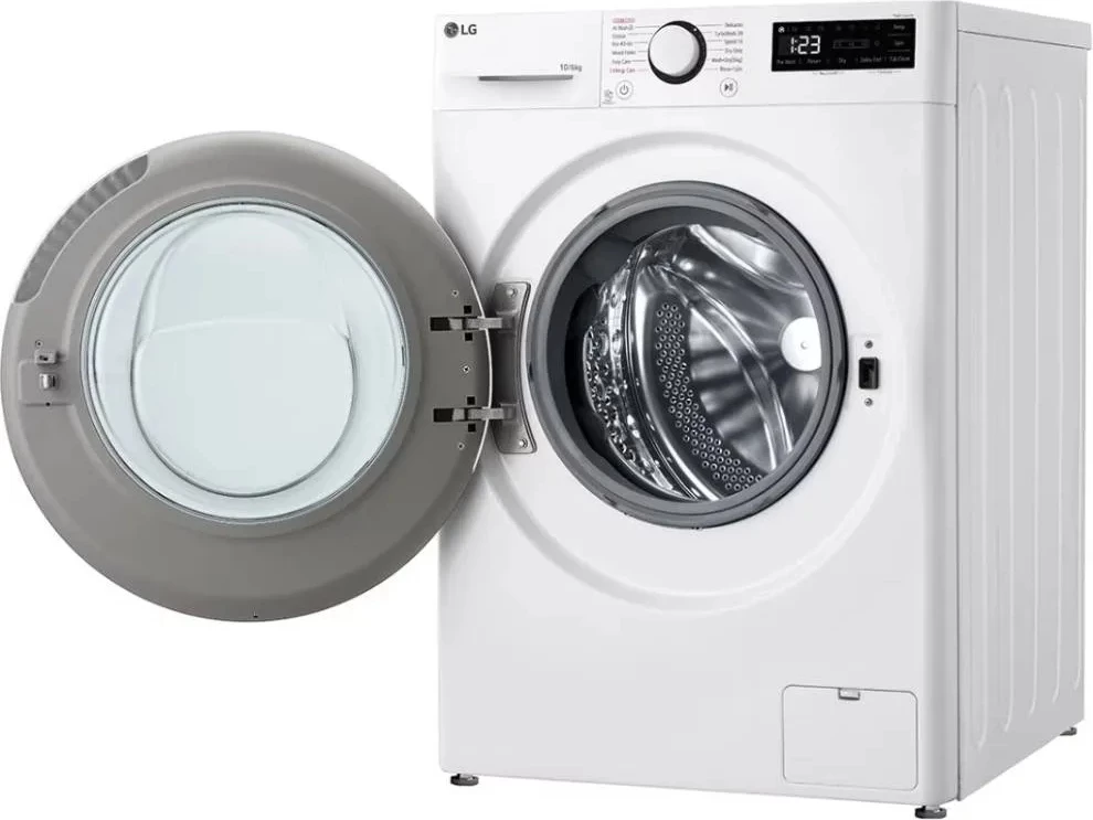 Lavatrice-tharëse LG F4DR510S0W 10/6 kg 1400 rpm me avull, AI DD, TurboWash360°