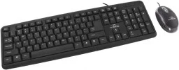 Set tastierë & maus Titanium TK106, të zeza