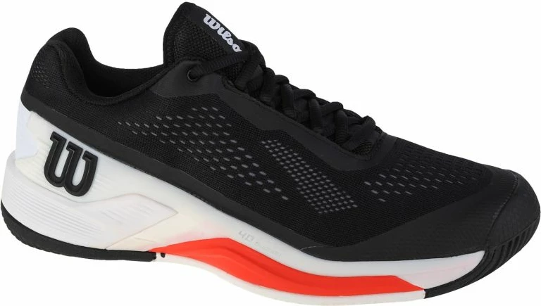 Atlete për tenis për meshkuj Wilson Rush Pro 4.0, të zeza