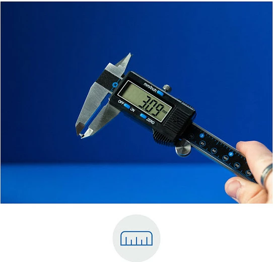 Shubler digjital iFixit, LCD, mm/inch, i zi