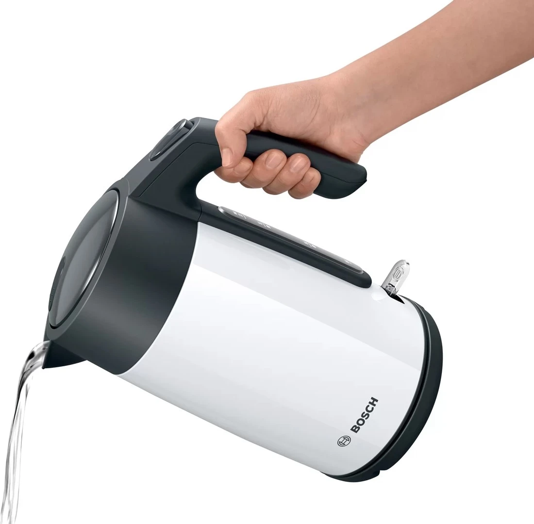 Ibrice elektrike Bosch TWK 7L461, 2400 W, 1.7 l e bardhë