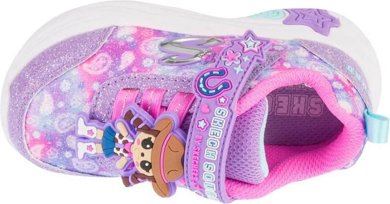 Atlete fëmijësh Skechers Snuggle Sneaks Skech Squad 302214N-LVMT, rozë