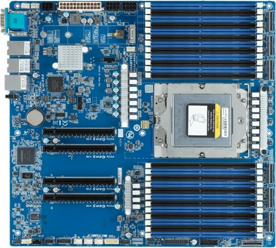 Pllakë amë Gigabyte MB MZ33-AR0, EPYC9004