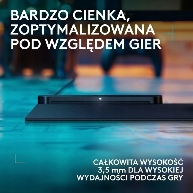 Mauspad me karikim pa tela Logitech POWERPLAY 2 (947-000003) 344x284mm, i zi