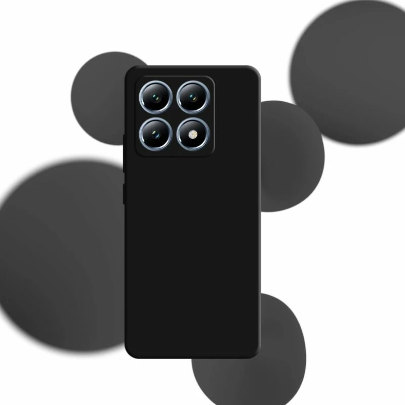Kuti silikoni 3mk për Xiaomi 14T, e zezë