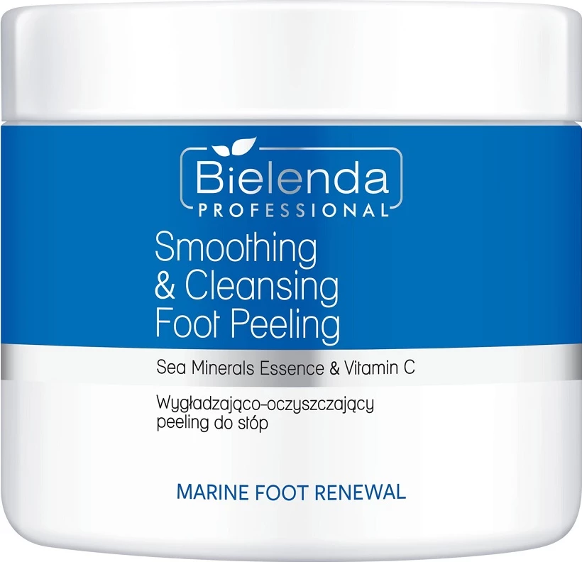 Peeling për këmbë Bielenda Professional Marine Foot Renewal Smoothing and Cleansing për femra, 600g