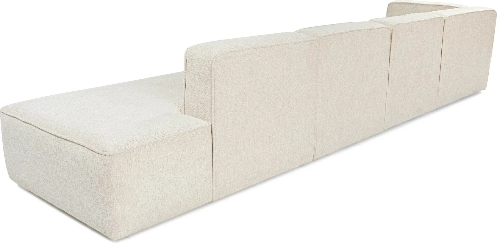Kënd-sofë Atelier del Sofa, More M (M2-M1-M1-M3), krem