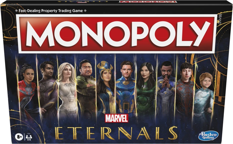 Lojë tavoline Hasbro Monopoly Marvel Eternals Edition, 2-6 lojtarë