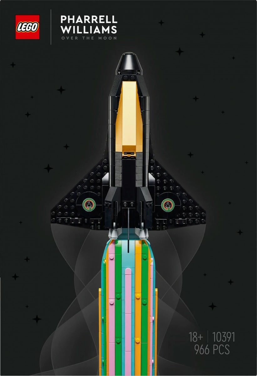 Set LEGO Icons 10391 Joy with Pharrell Williams, 966 copë, 18+