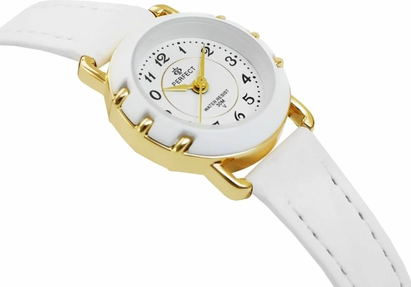 Orë dore për fëmijë Perfect, e bardhë dhe e artë