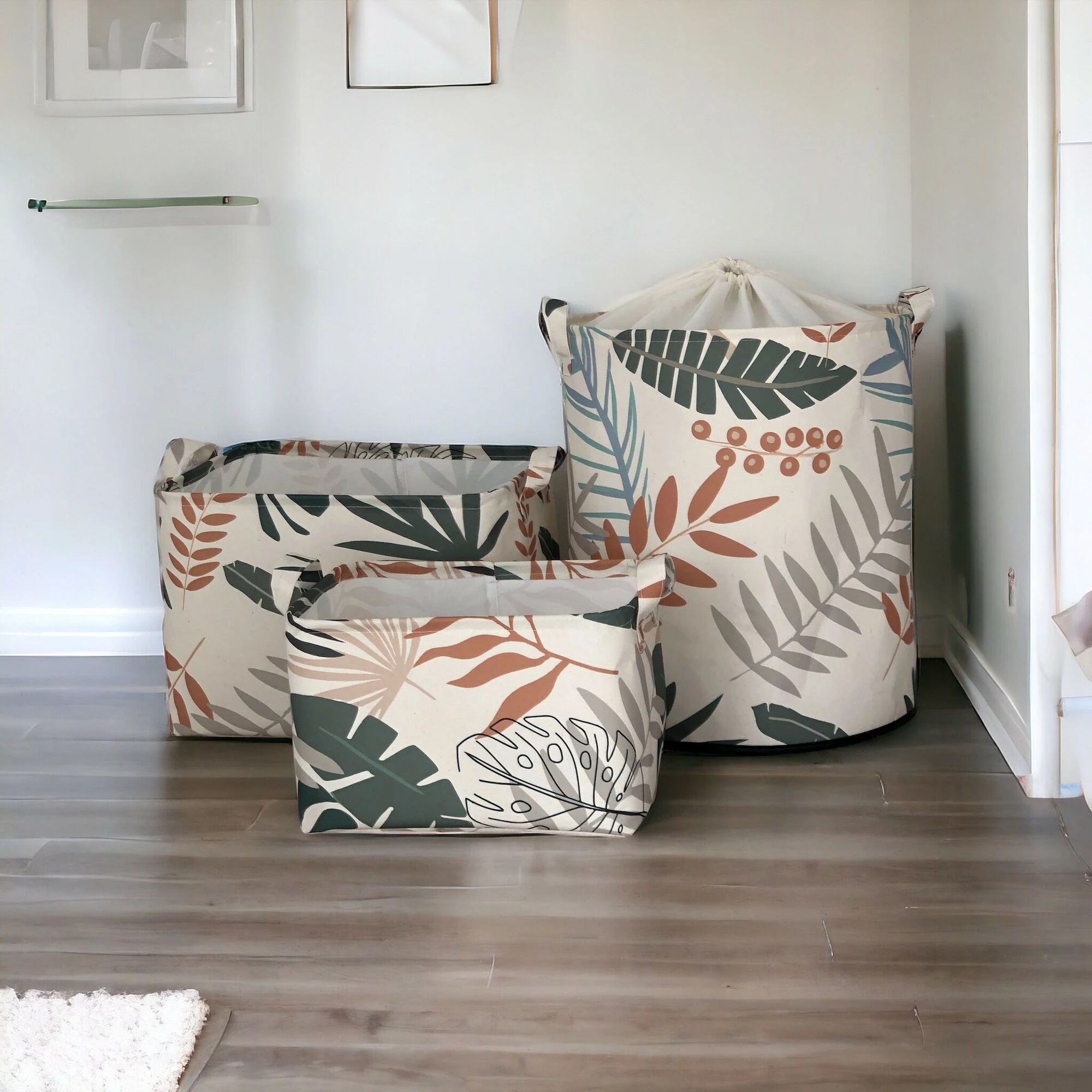 Set shporta prej ndjesi, 3 copë, Aberto Design, YLC469
