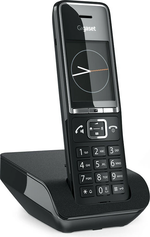 Telefon fiks pa kabllo Gigaset COMFORT 550, ekran 2.2", speakerphone, 200 kontakte, Caller ID, i zi