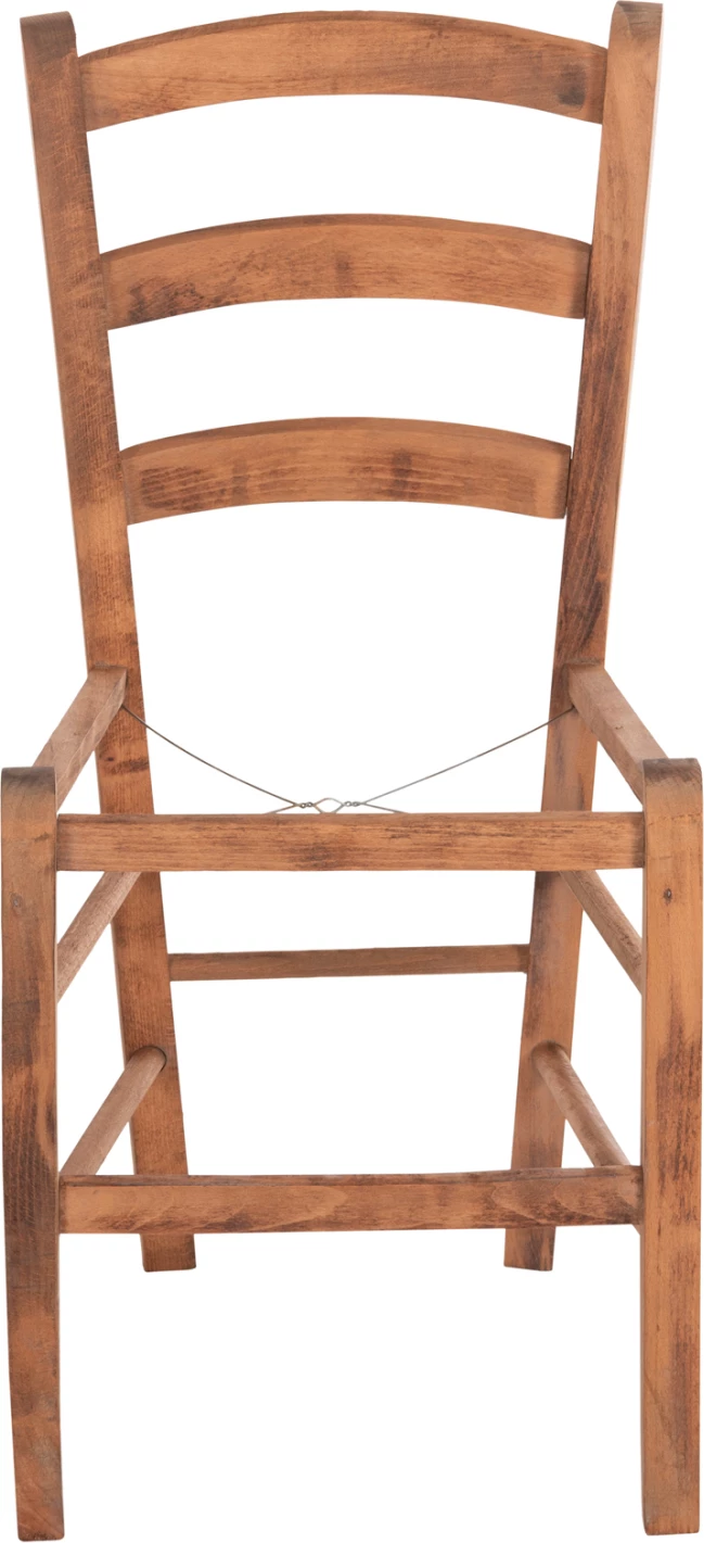 Karrige PAROS FH5585.01 dru ahu, ngjyrë arre, 40x41x87 cm, vetëm korniza