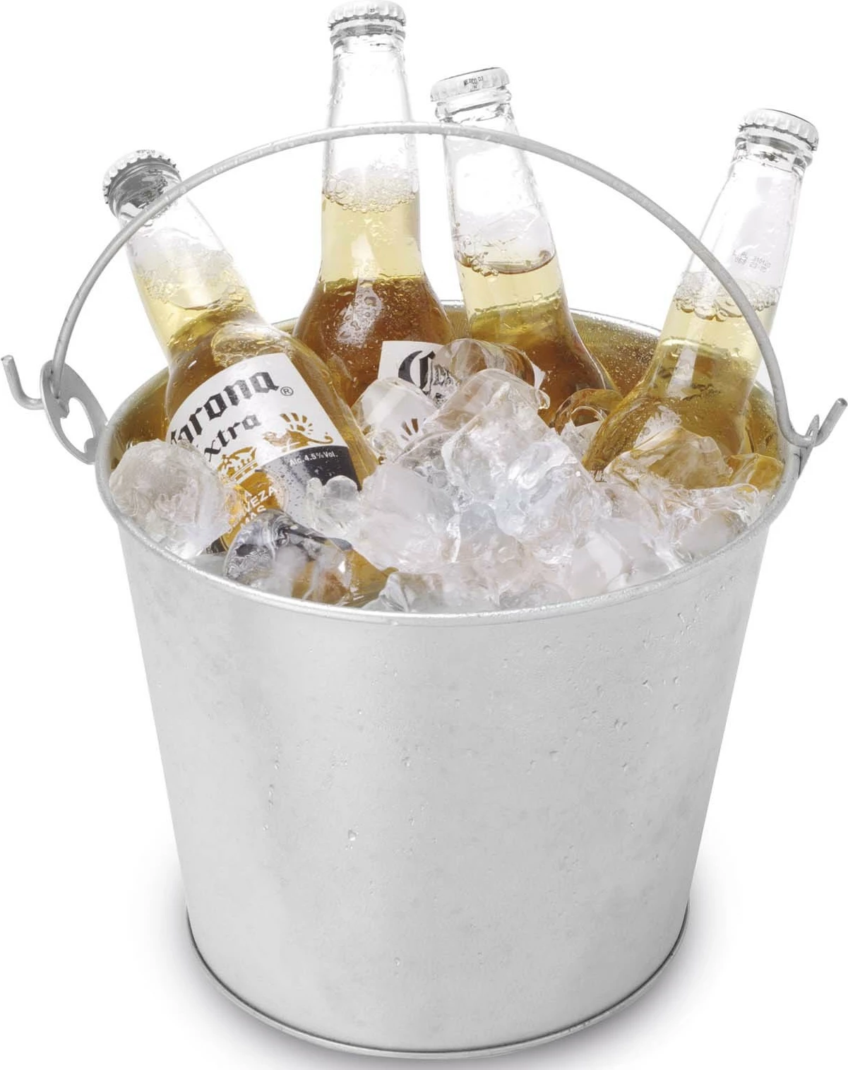 Kovë birre, Bar Up, 230x(H)180 mm, argjendtë