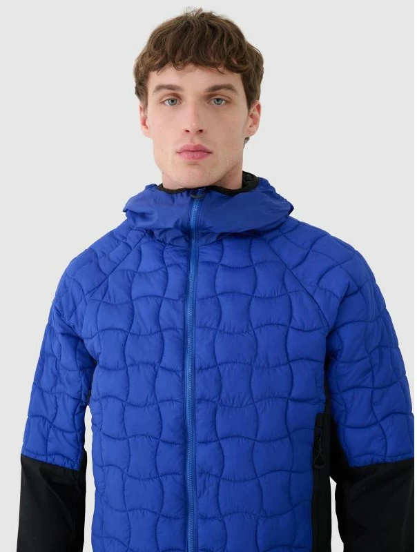 Jakne trekking për meshkuj 4F Primaloft 4FWSS25TTJAM697, e zezë