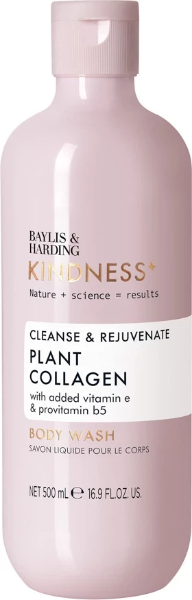 Larës trupi Baylis & Harding Kindness+, Plant Collagen Cleanse & Rejuvenate, 500 ml