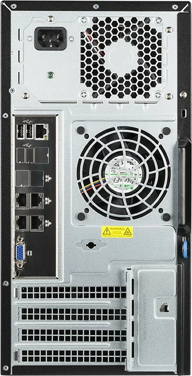Server bluechip SERVERline T10301s, Atom C3558, 16GB RAM, 960GB SSD, 4x Gigabit Ethernet, zi