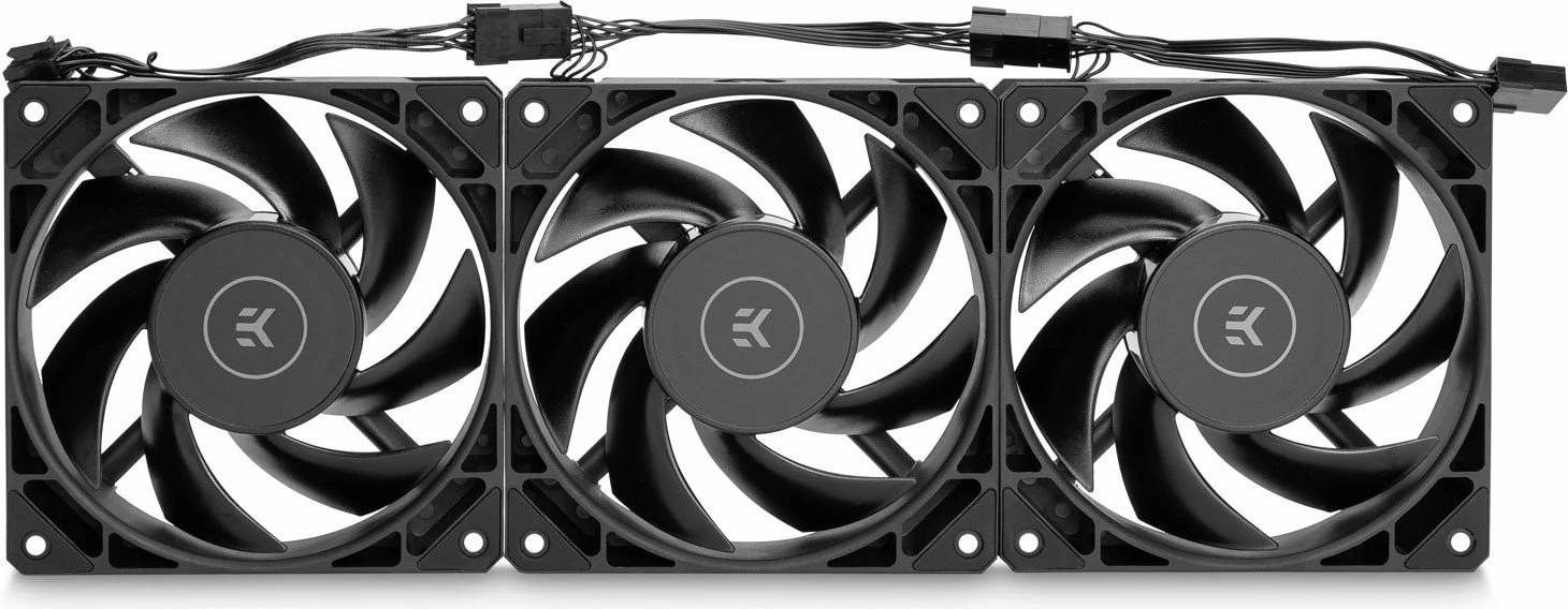 Ftohës uji AIO EK Water Blocks EK-Nucleus AIO CR360 Dark, radiator 360mm, 3x120mm PWM, pa RGB, i zi