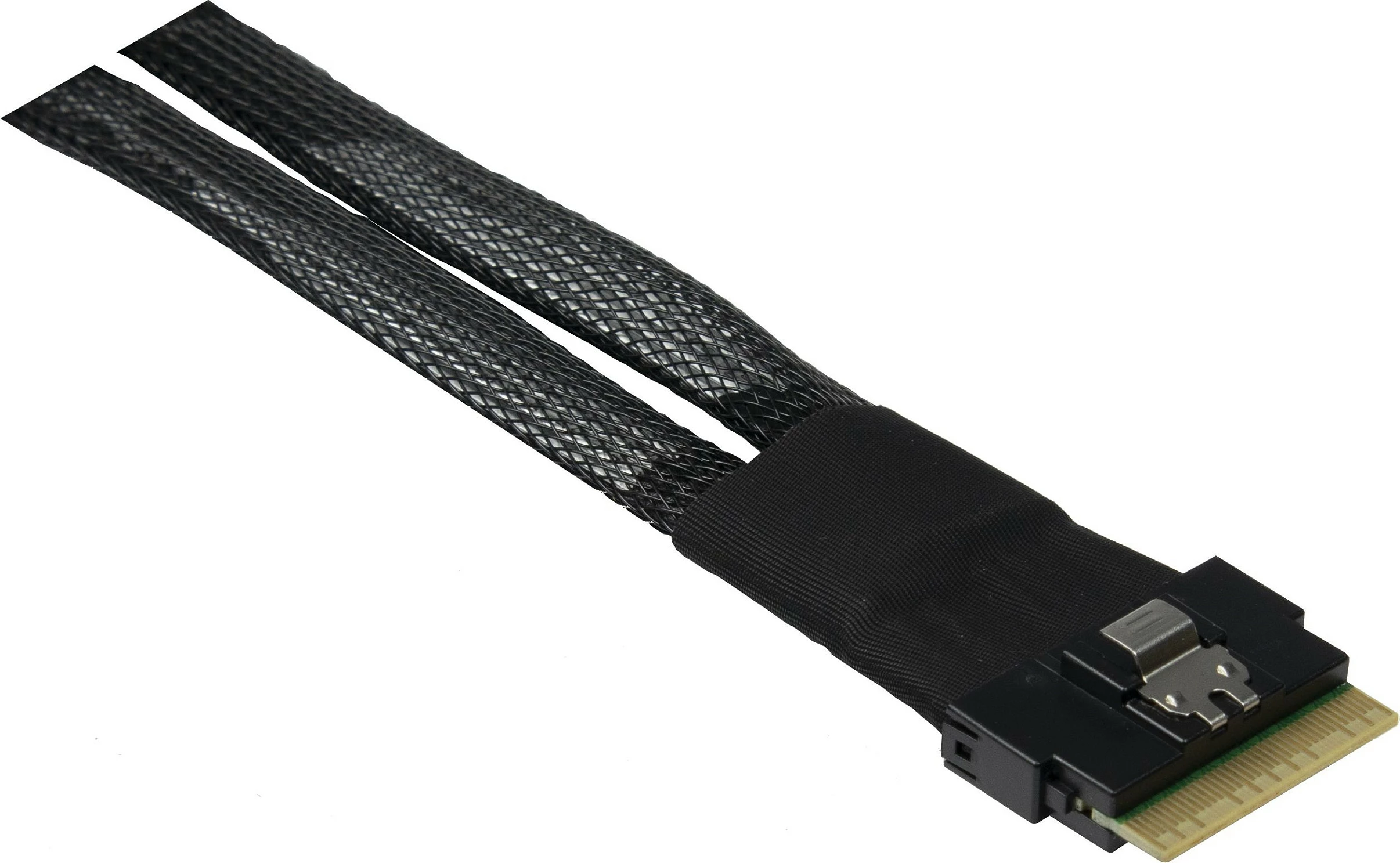 Kabllo Inter-Tech SFF-8654 8x në SFF-8087 2x, 0.75 m, e zezë