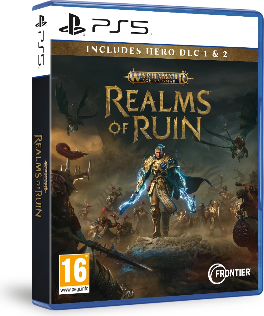 Lojë PS5 Fireshine Games Warhammer Age of Sigmar: Realms of Ruin, Includes Hero DLC 1 & 2, PEGI 16