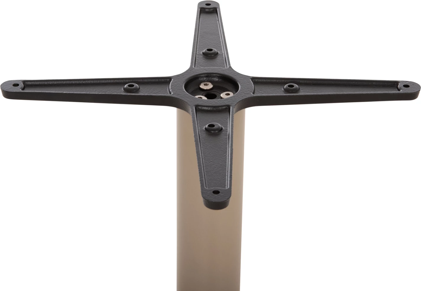 Baza tavoline metalike, ngjyrë kapuçino mat, FH438.25, 46x46x72cm