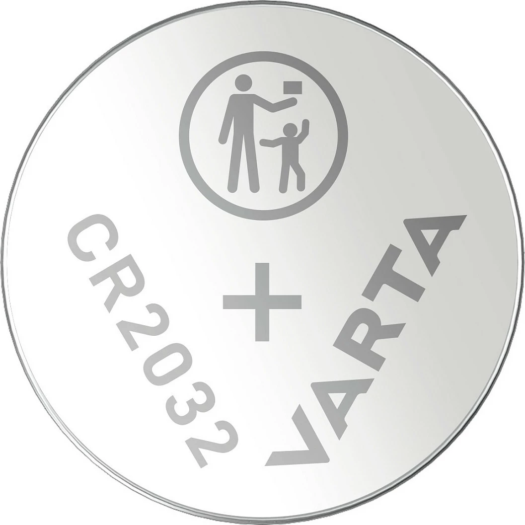 Bateri VARTA CR2032 3V litium, 230 mAh, paketim 5 copë, metalike