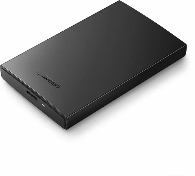 Kasë për HDD/SSD 2.5\" SATA UGREEN 60353 USB 3.0 me UASP, e zezë, në kuti
