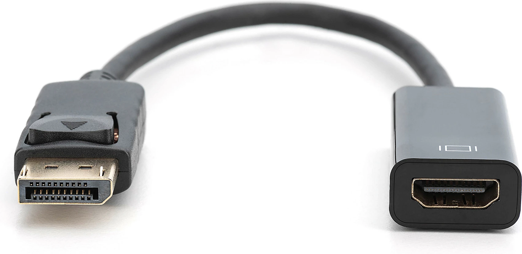 Adapter DisplayPort në HDMI Digitus, 0.15m, i zi