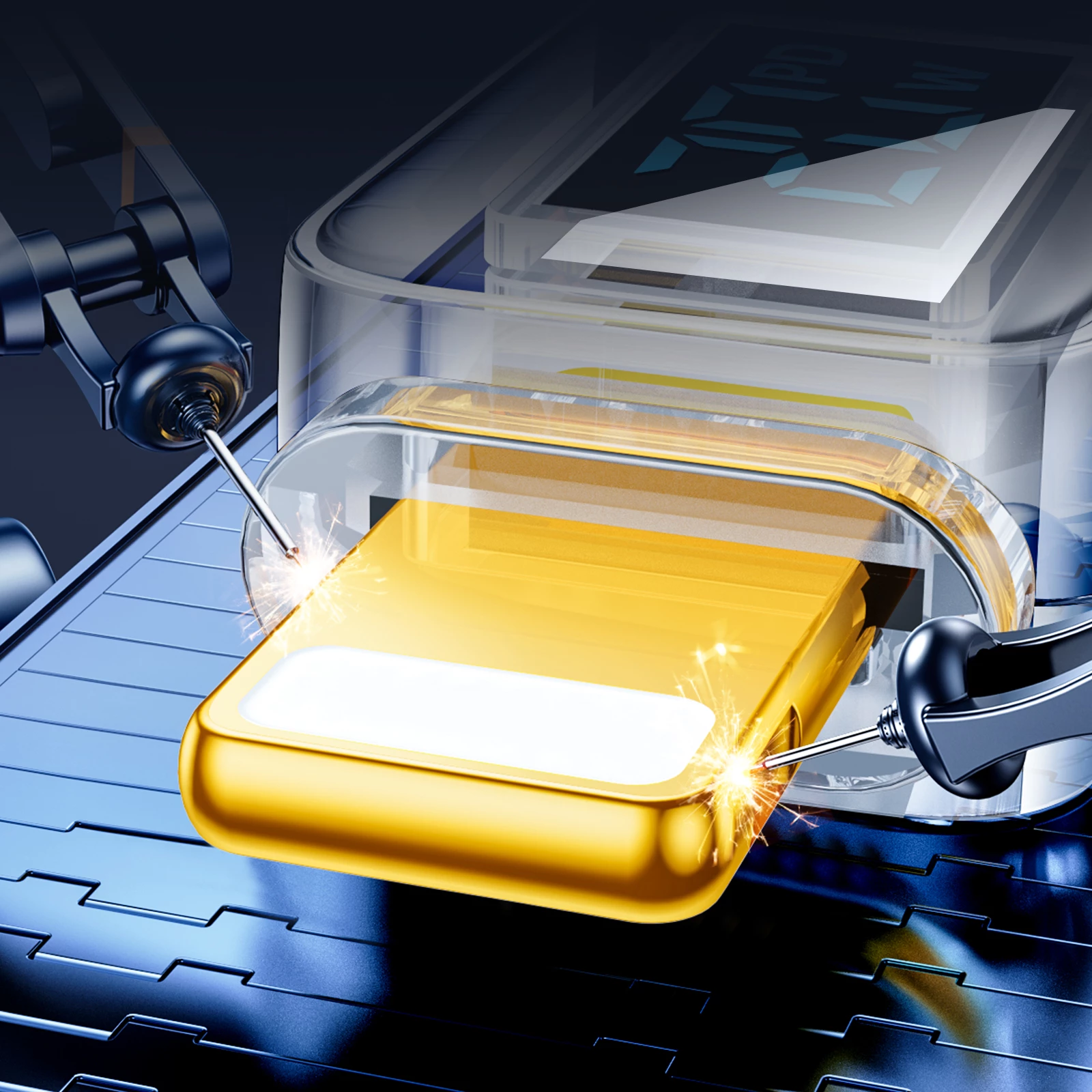 Kabllo Joyroom A4 S-CL020A4 USB-C në Lightning me ekran LED, 1.2m, 20W, e zezë