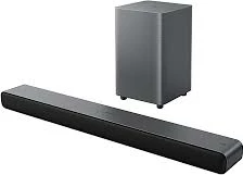 Soundbar TCL S55HE 2.1 220W Dolby Atmos DTS Virtual:X, e zezë, set me subwoofer