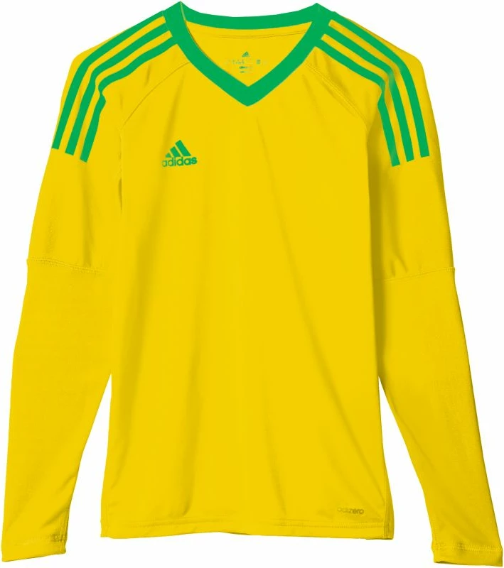 Fanellë portieri për fëmijë adidas Revigo 17 Junior, e verdhë