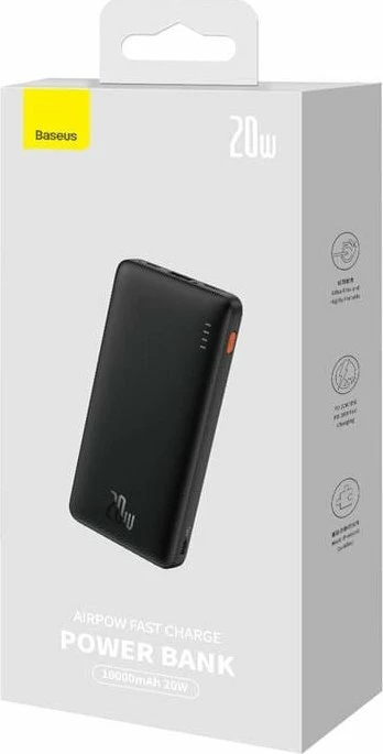 Powerbank Baseus Airpow 10000mAh 20W, i zi