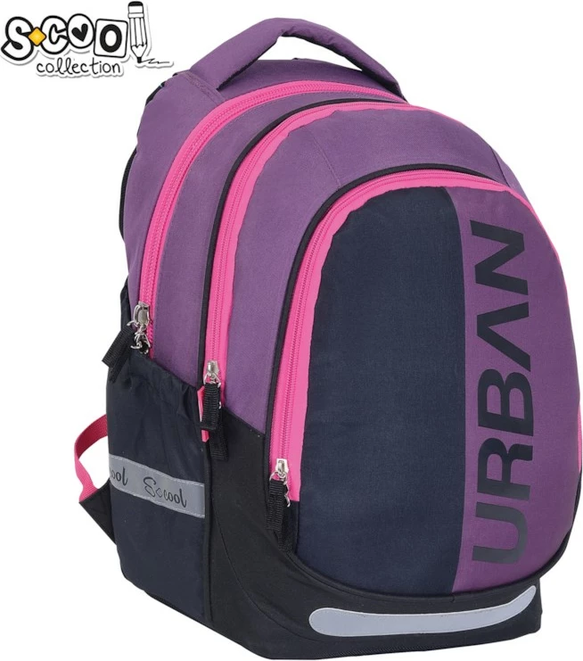 Osh Cante Anatomike Light 41X28X17Cm Urban Black Purple Sc3360
