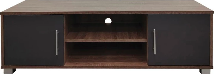 Komodinë TV Serank, ngjyrë lis-antracit, 120x40x40cm