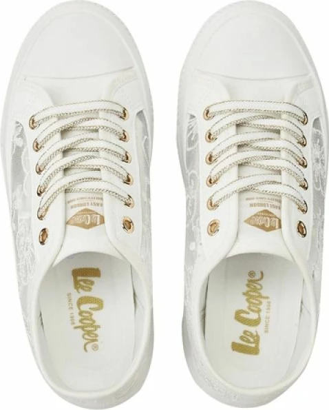 Atlete femra Lee Cooper platformë të bardha