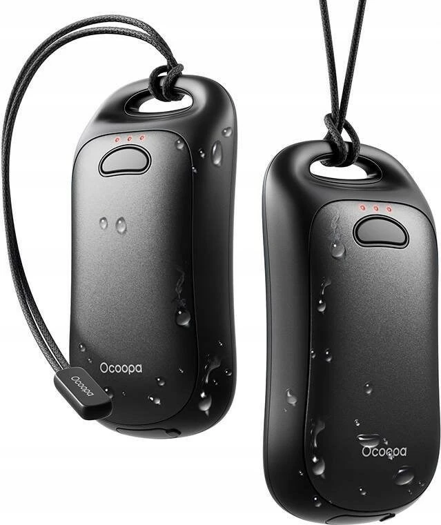 Ngrohës elektrik për duar Ocoopa UT3061, 6000 mAh, Alumini, i zi