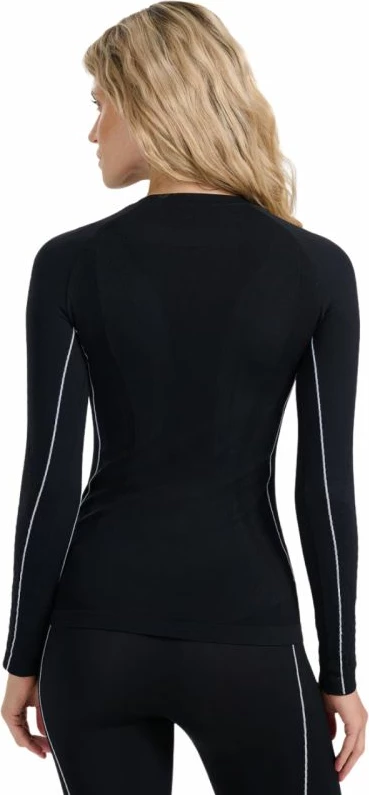 Maicë termoaktive për femra 4f, e zezë