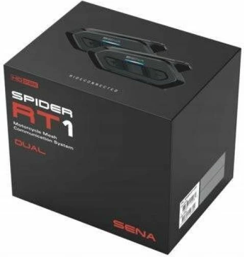 Interkom për motor Sena, gri e zi