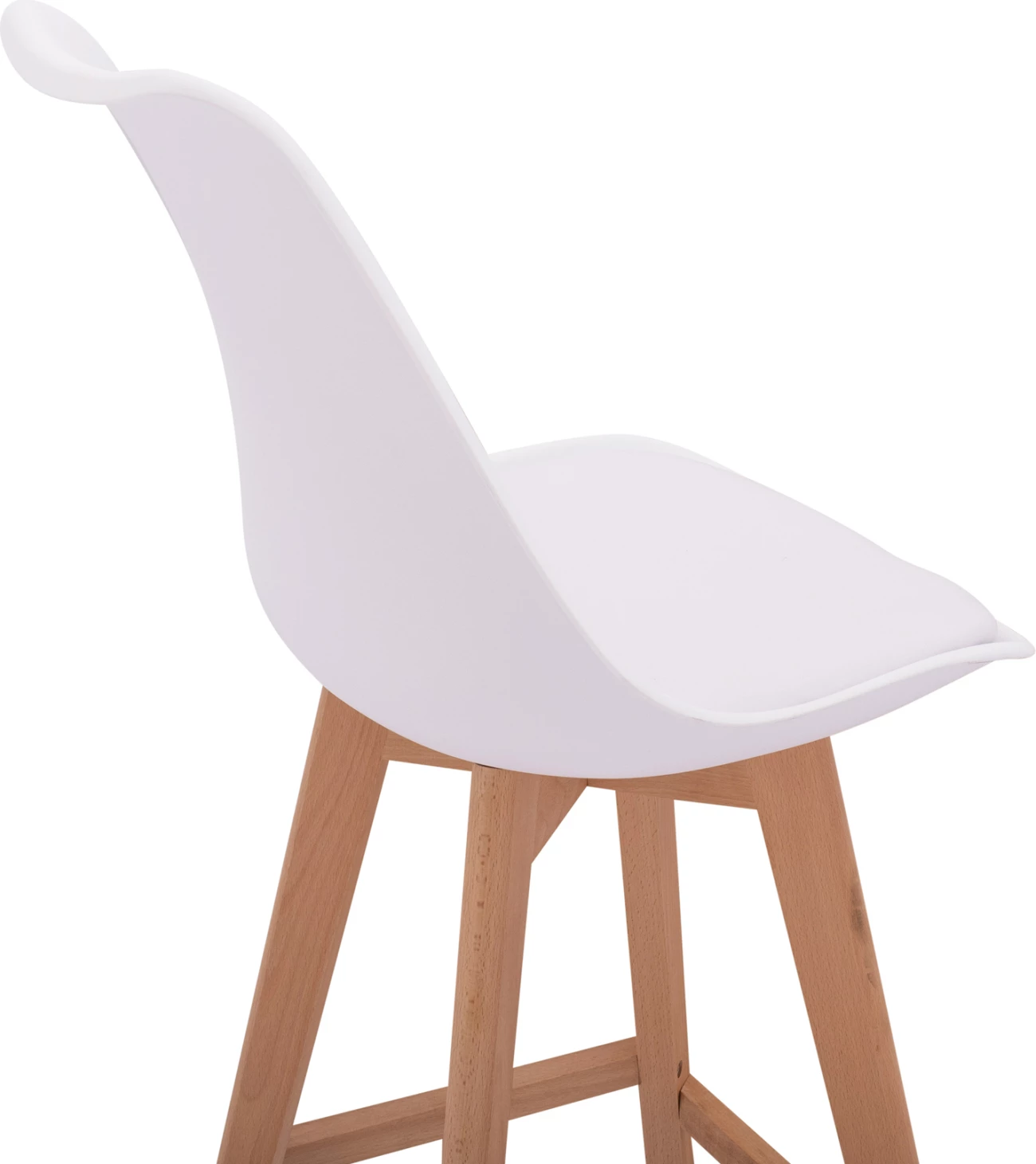 Karrige për bar Vegas FH8000.11, e bardhë, 48x58x105 cm, set prej 4 copash