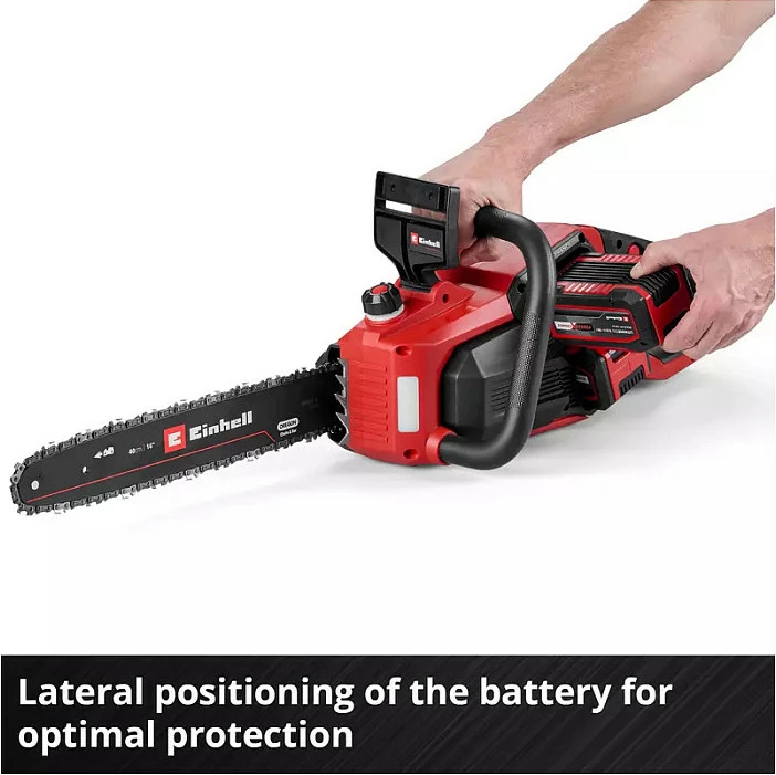 Sharrë zinxhir me bateri Einhell GP-LC 36/40 Li BL-Solo, 36V (2x18V), pa bateri/karikues, kuqe/zezë