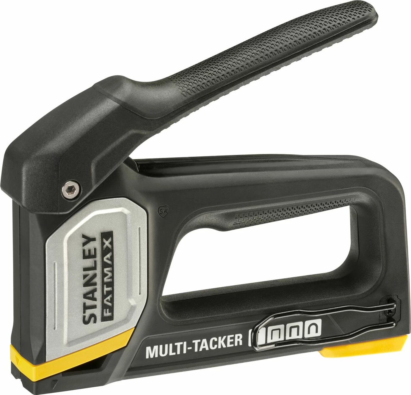 Pistoletë kapëse Stanley FATMAX FMHT70401-0 4në1 (A/G/7/J), 6–14 mm + gozhda J 15 mm, e zezë/verdhe