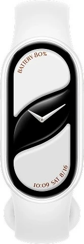 Smartband Xiaomi Smart Band 10 Ceramic Edition, 1.72" AMOLED, Bardhë