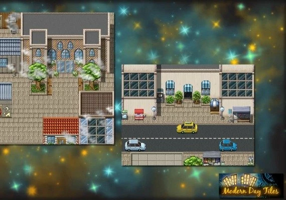 RPG Maker VX Ace - Modern Day Tiles Resource Pack DLC EN Global